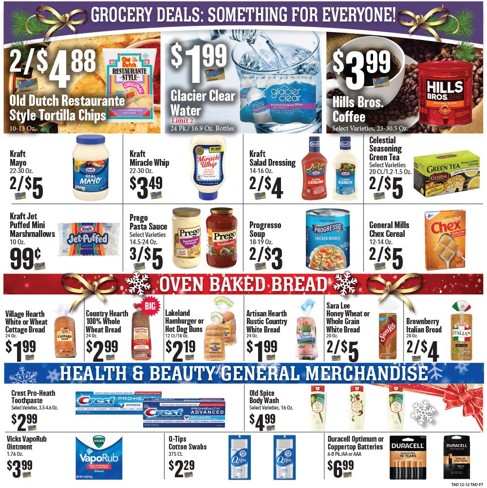 Tadych's Holiday Weekly Ad Flyer December 14 to December 20, 2020