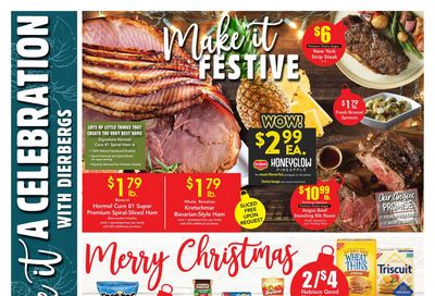 Dierbergs Markets Holiday Weekly Ad Flyer December 15 to December 24, 2020