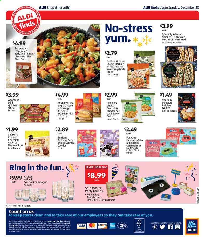 ALDI Weekly Ad Flyer December 20 to December 26