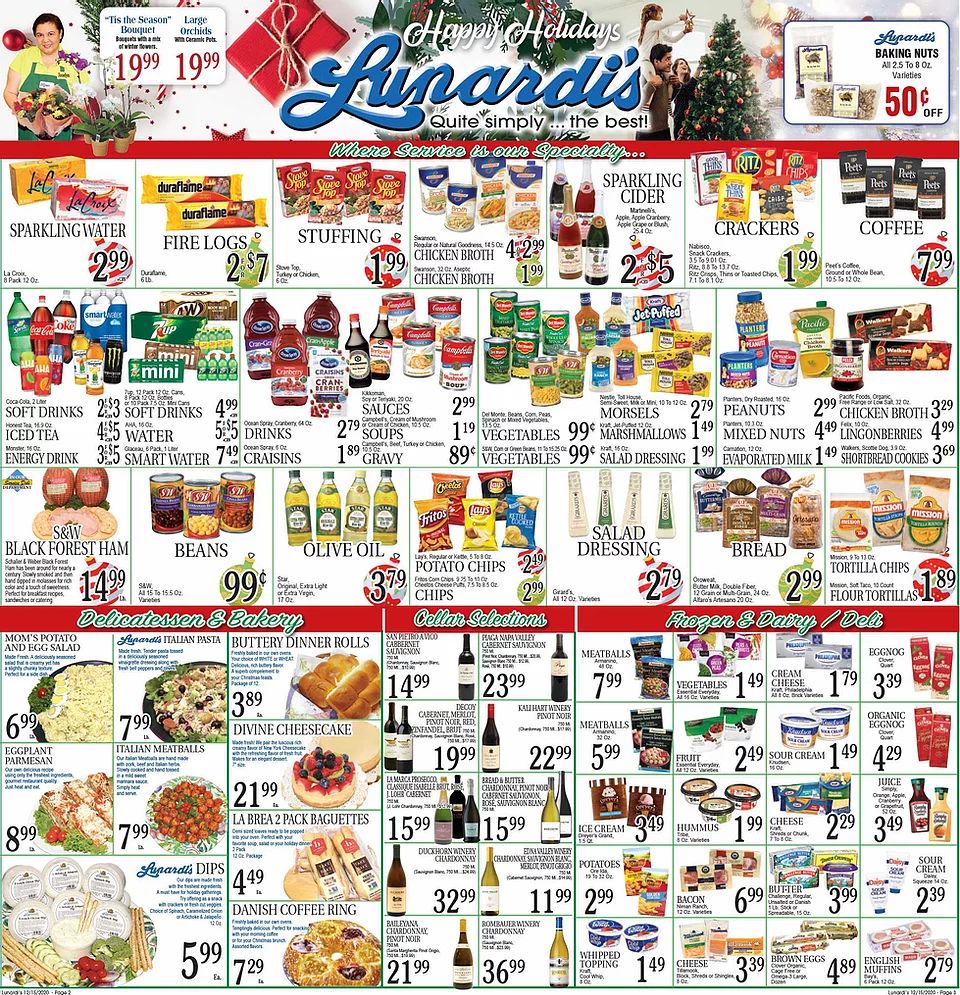 Lunardi's Holiday Weekly Ad Flyer December 15 to December 21, 2020