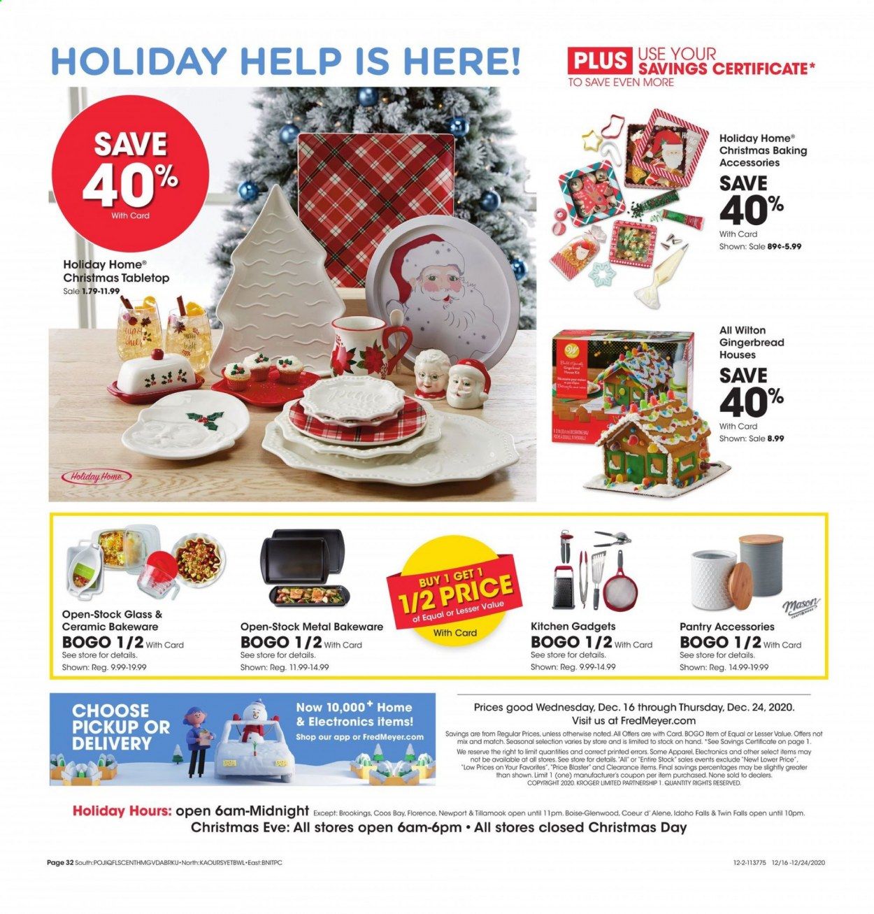 Fred Meyer Weekly Ad Flyer December 16 to December 24