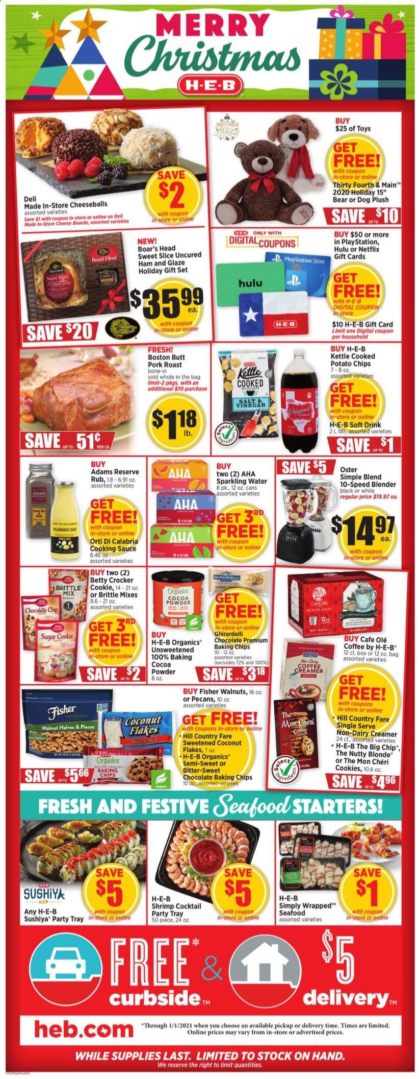 H-E-B (TX) Weekly Ad Flyer December 16 to December 24