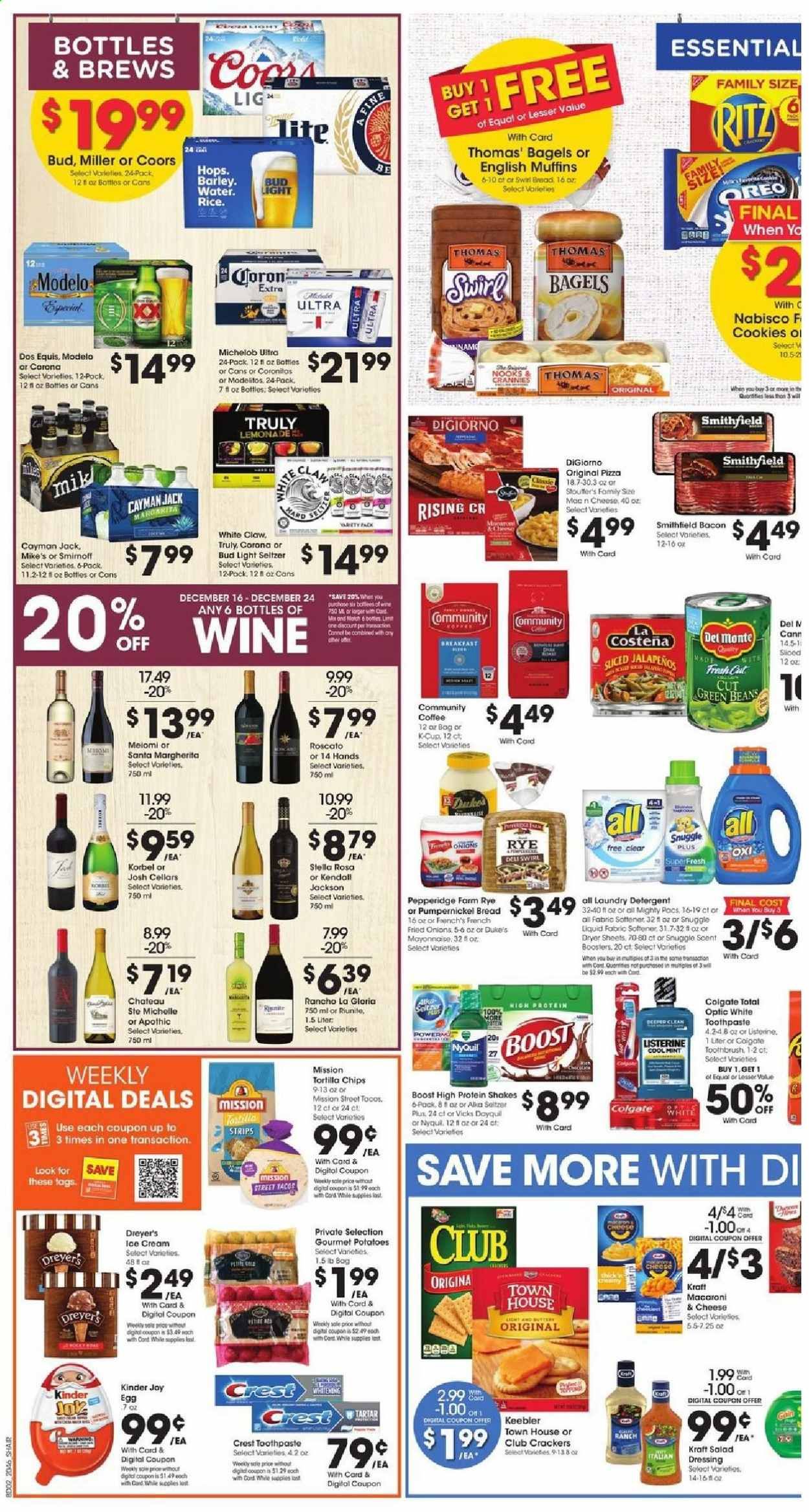 Kroger (GA, IL, LA, MI, OK, SC, TN, TX, VA) Weekly Ad Flyer December 16 to December 24