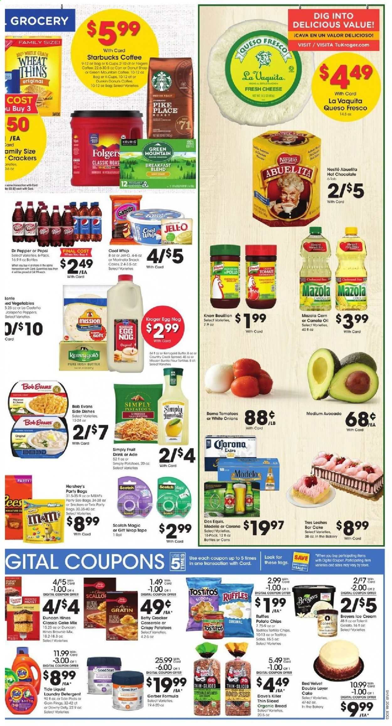 Kroger (GA, IL, LA, MI, OK, SC, TN, TX, VA) Weekly Ad Flyer December 16 to December 24