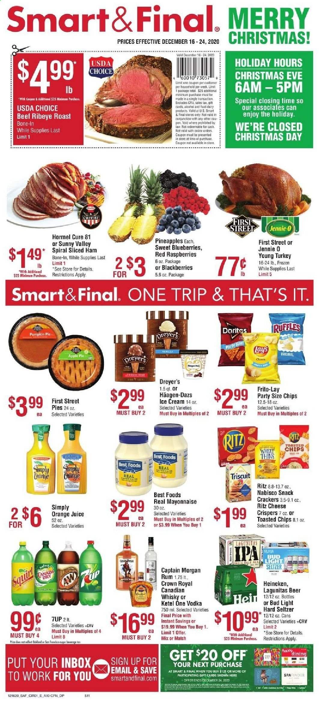 Smart & Final (AZ, CA, NV) Weekly Ad Flyer December 16 to December 24