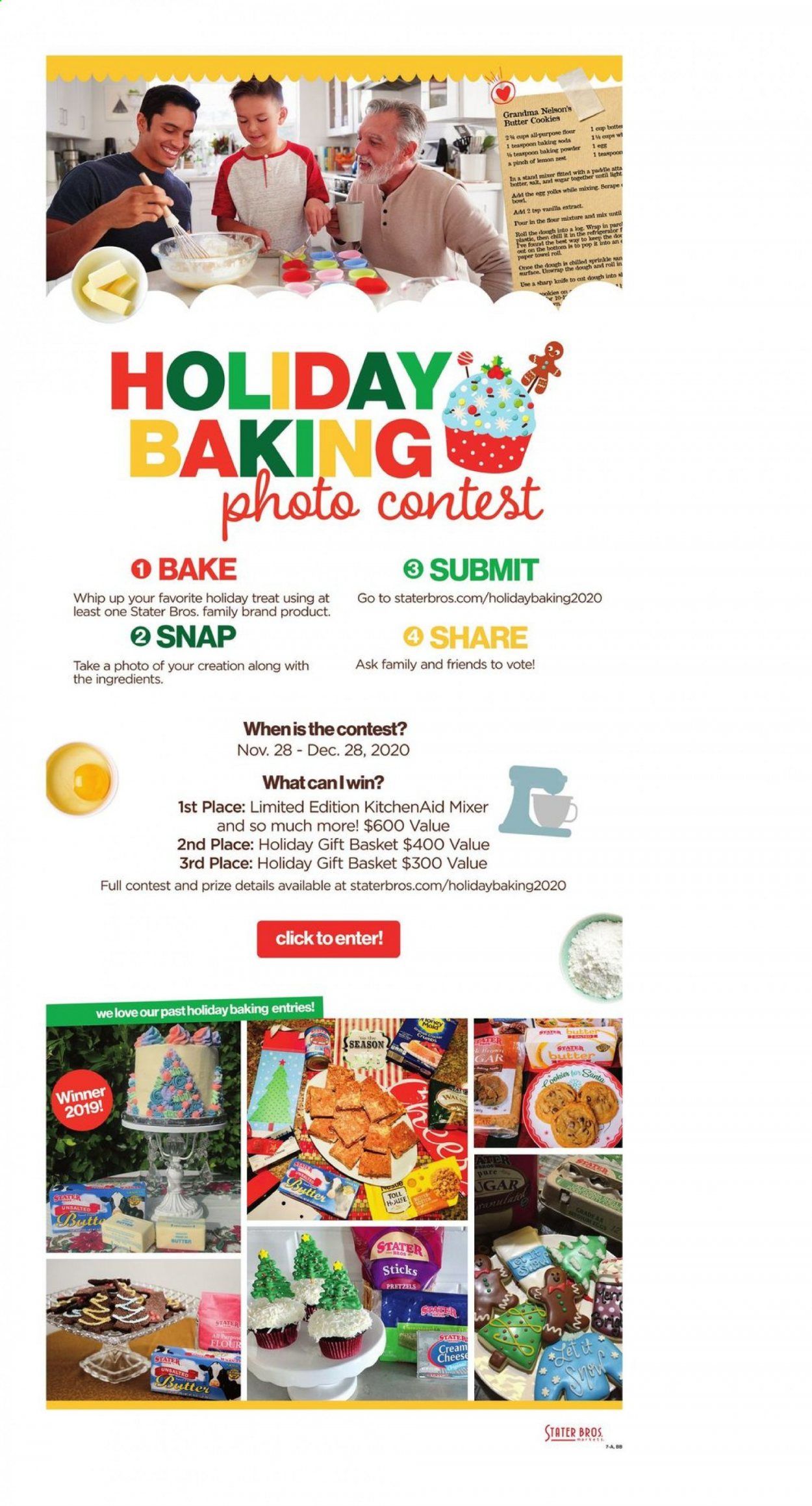 Stater Bros. Weekly Ad Flyer December 16 to December 24