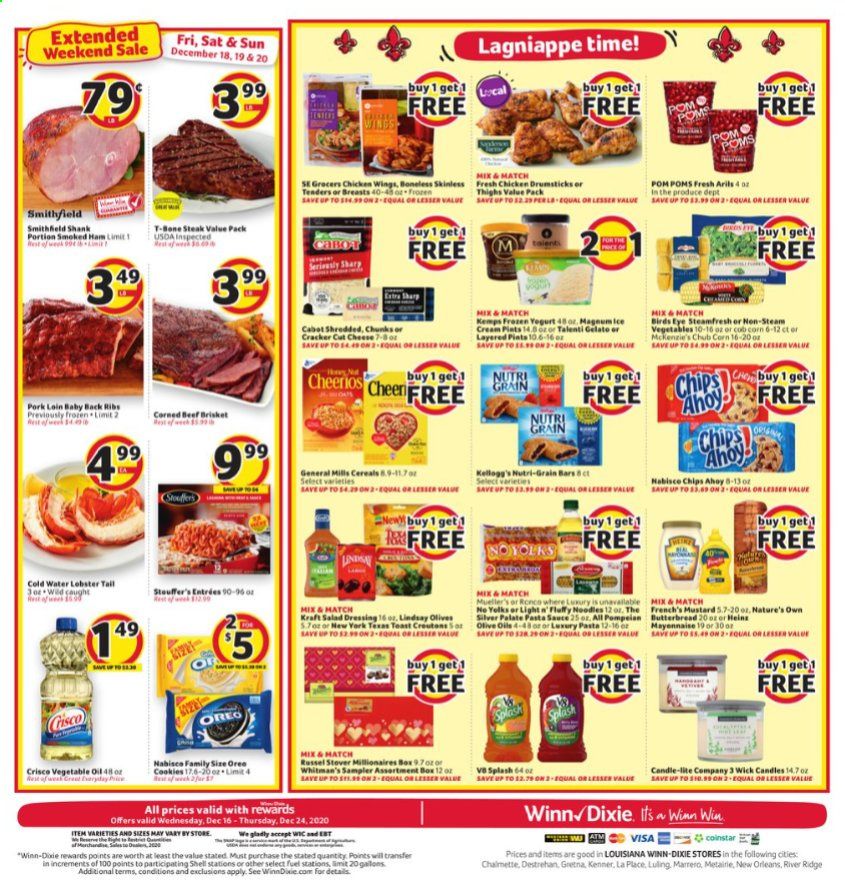 Winn Dixie (AL, FL, GA, LA, MS) Weekly Ad Flyer December 16 to December 24