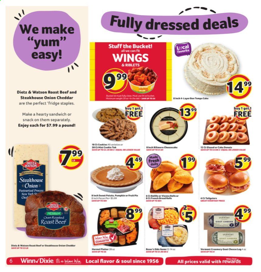 Winn Dixie (AL, FL, GA, LA, MS) Weekly Ad Flyer December 16 to December 24