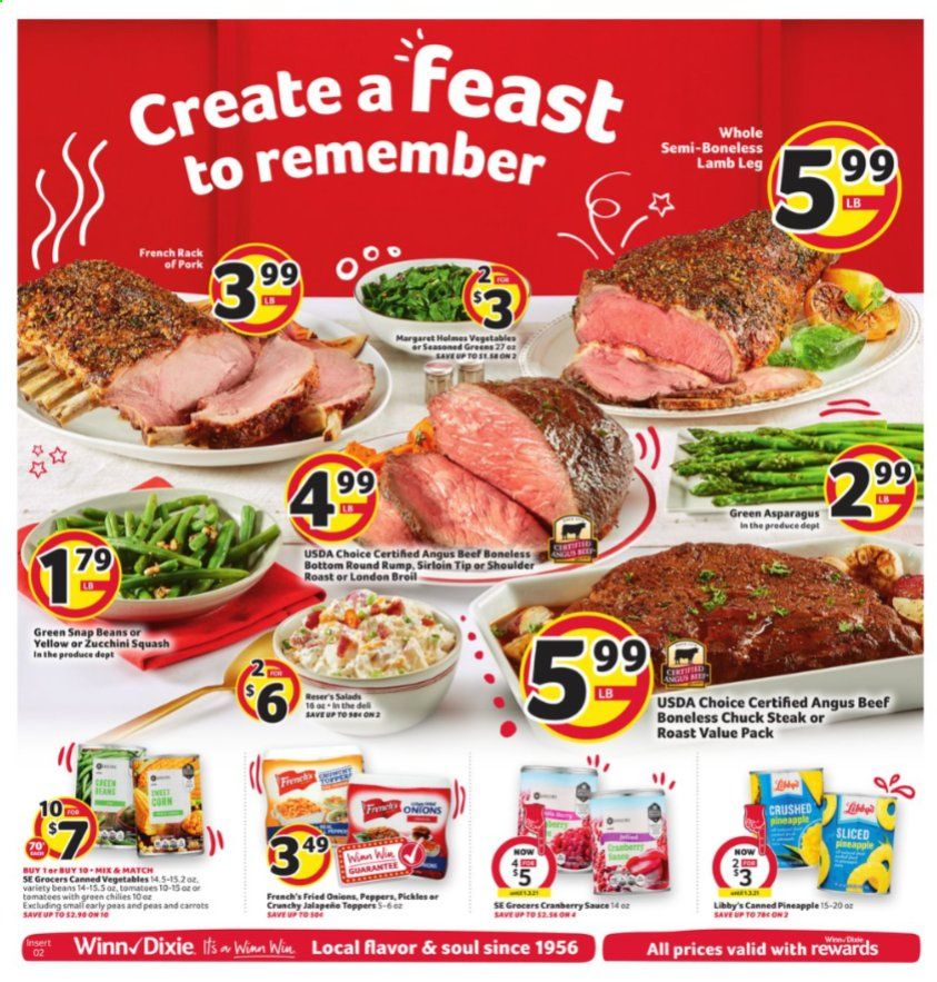 Winn Dixie (AL, FL, GA, LA, MS) Weekly Ad Flyer December 16 to December 24