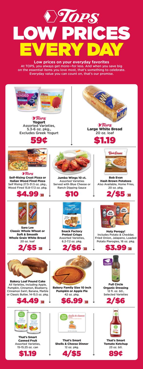 Tops Friendly Markets Holiday Weekly Ad Flyer December 13 to December 19, 2020