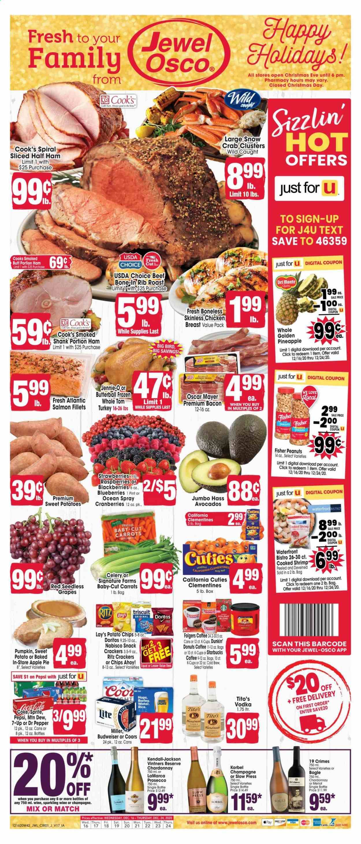 Jewel Osco (IA) Weekly Ad Flyer December 16 to December 24