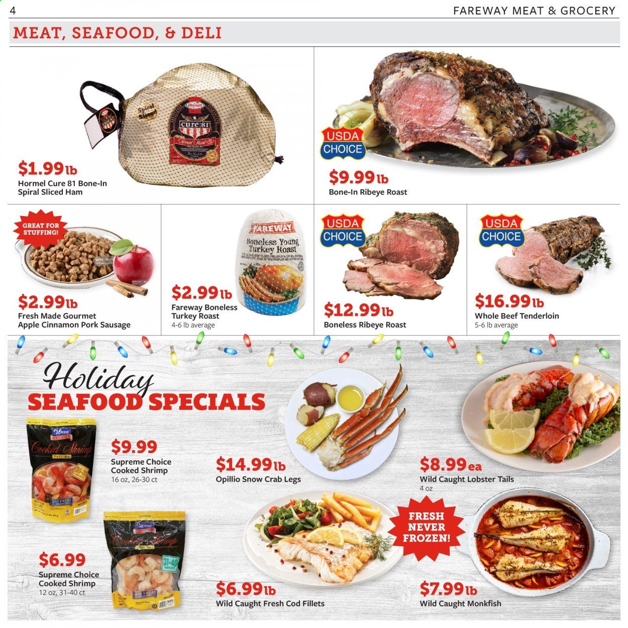 Fareway (IA, IL, MN, MO, NE, SD) Weekly Ad Flyer December 15 to December 24