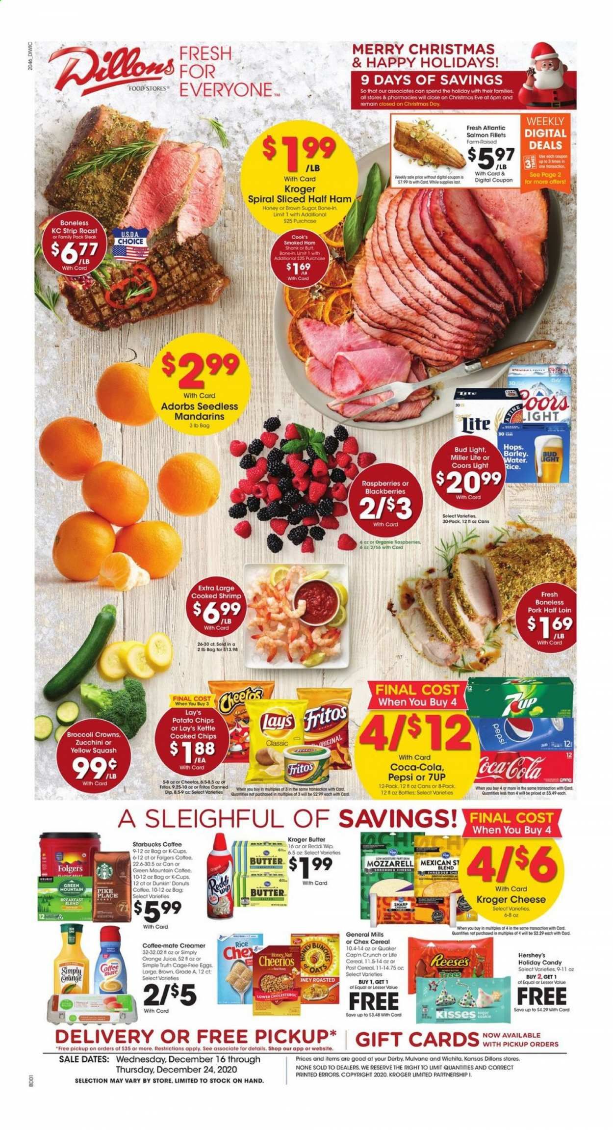 Dillons (KS) Weekly Ad Flyer December 16 to December 24