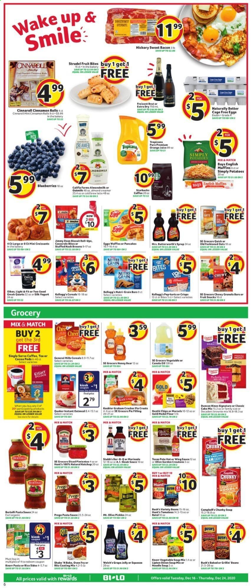 BI-LO Weekly Ad Flyer December 16 to December 24