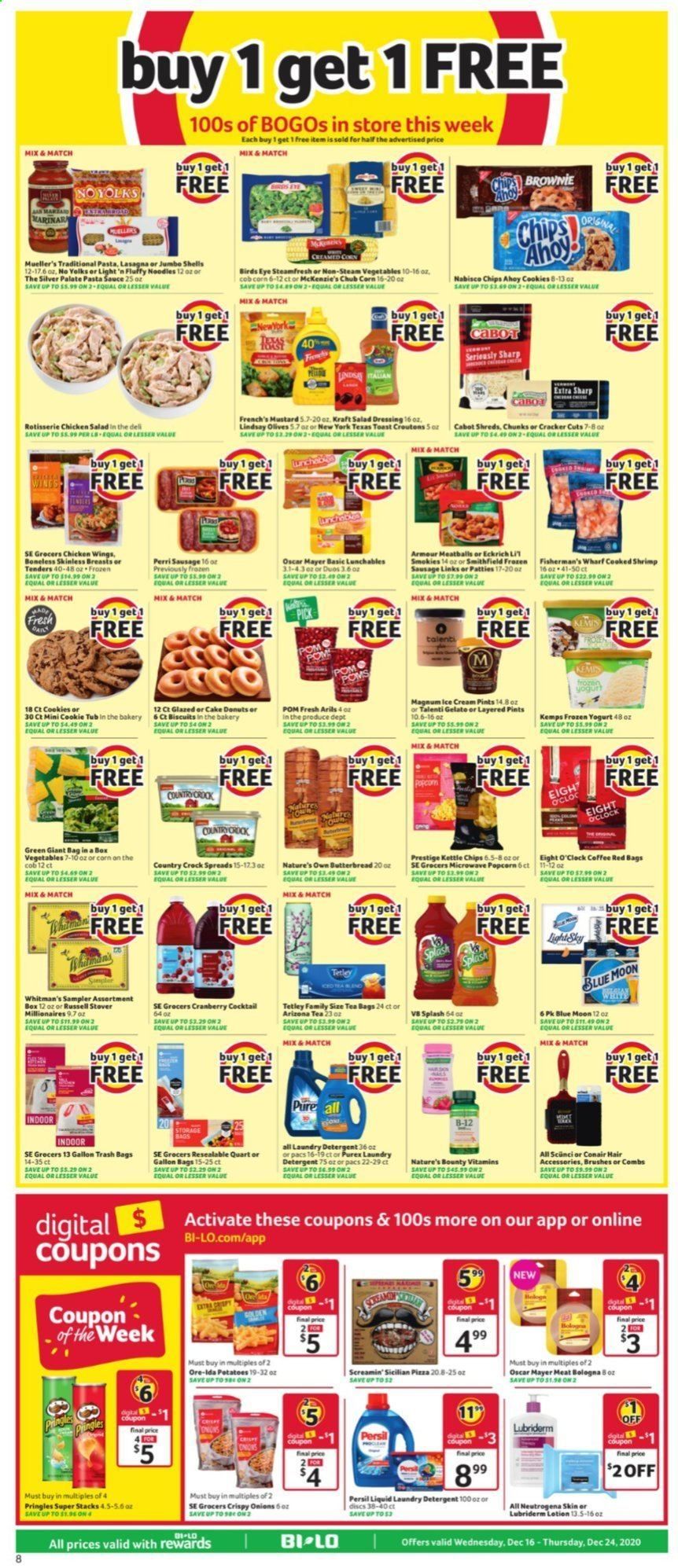 BI-LO Weekly Ad Flyer December 16 to December 24
