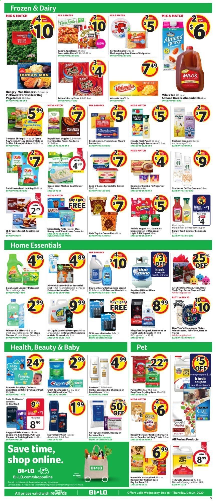 BI-LO Weekly Ad Flyer December 16 to December 24