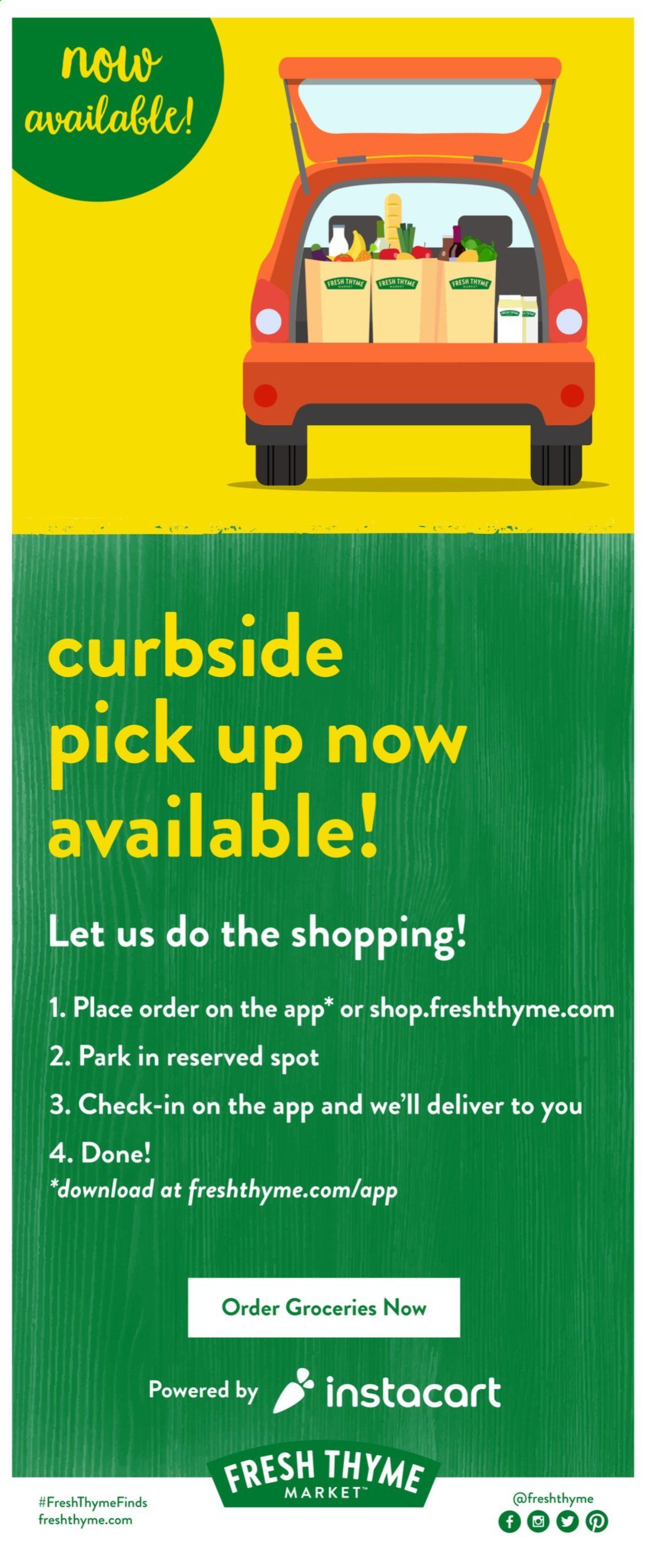 Fresh Thyme Weekly Ad Flyer December 16 to December 24