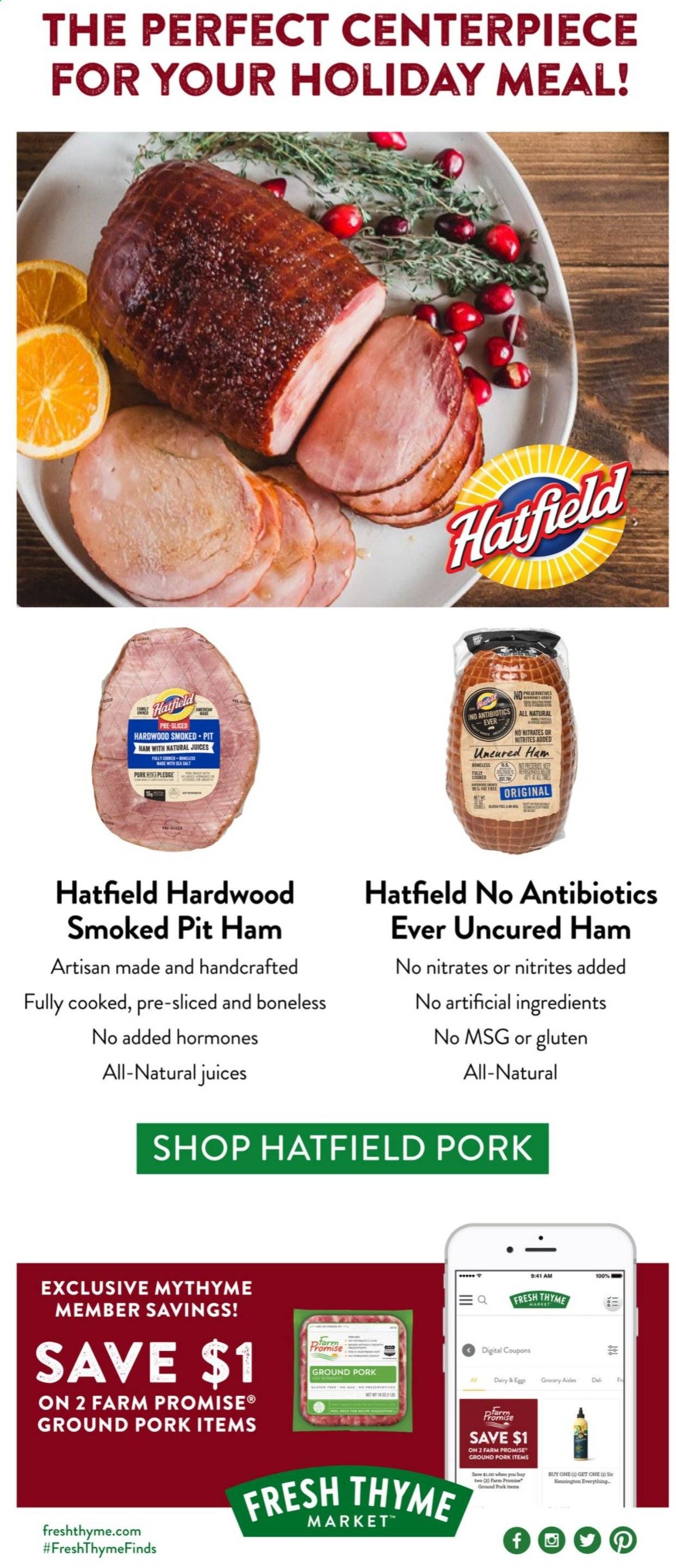 Fresh Thyme Weekly Ad Flyer December 16 to December 24
