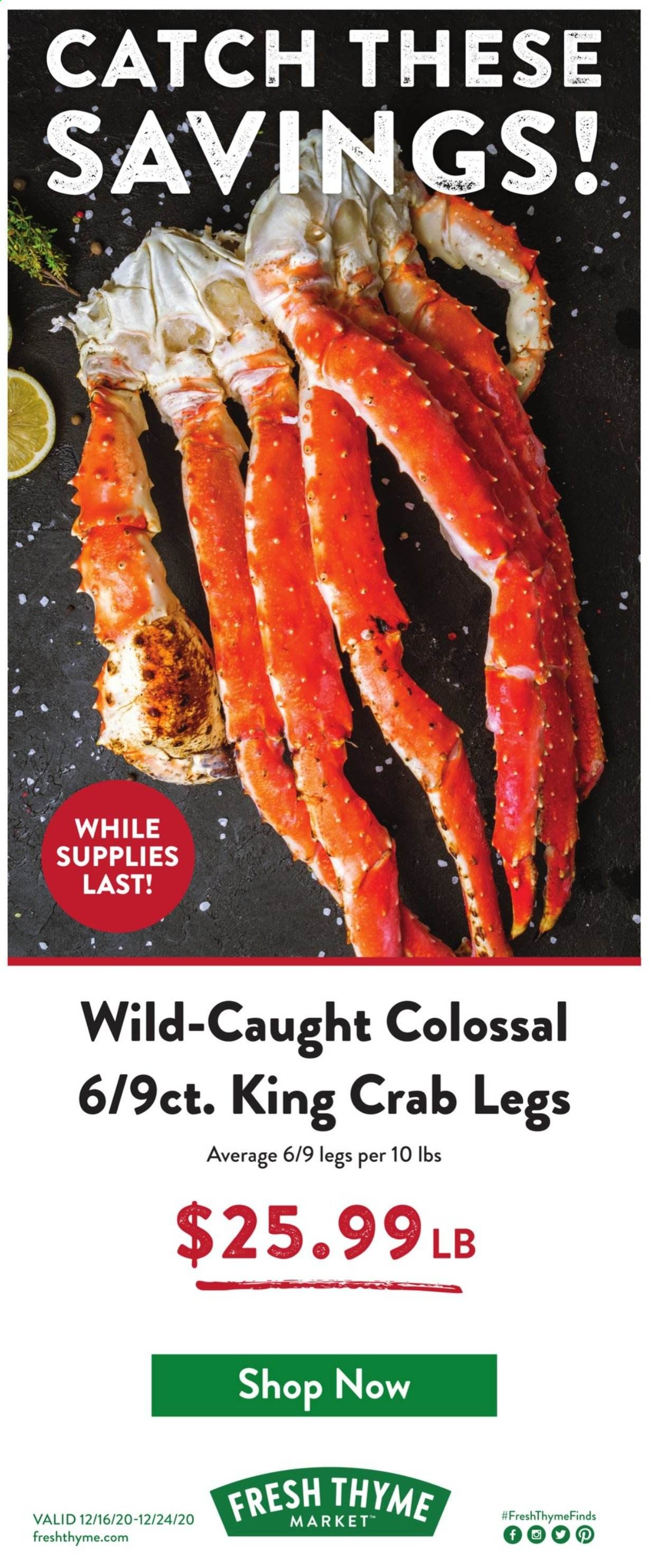 Fresh Thyme Weekly Ad Flyer December 16 to December 24