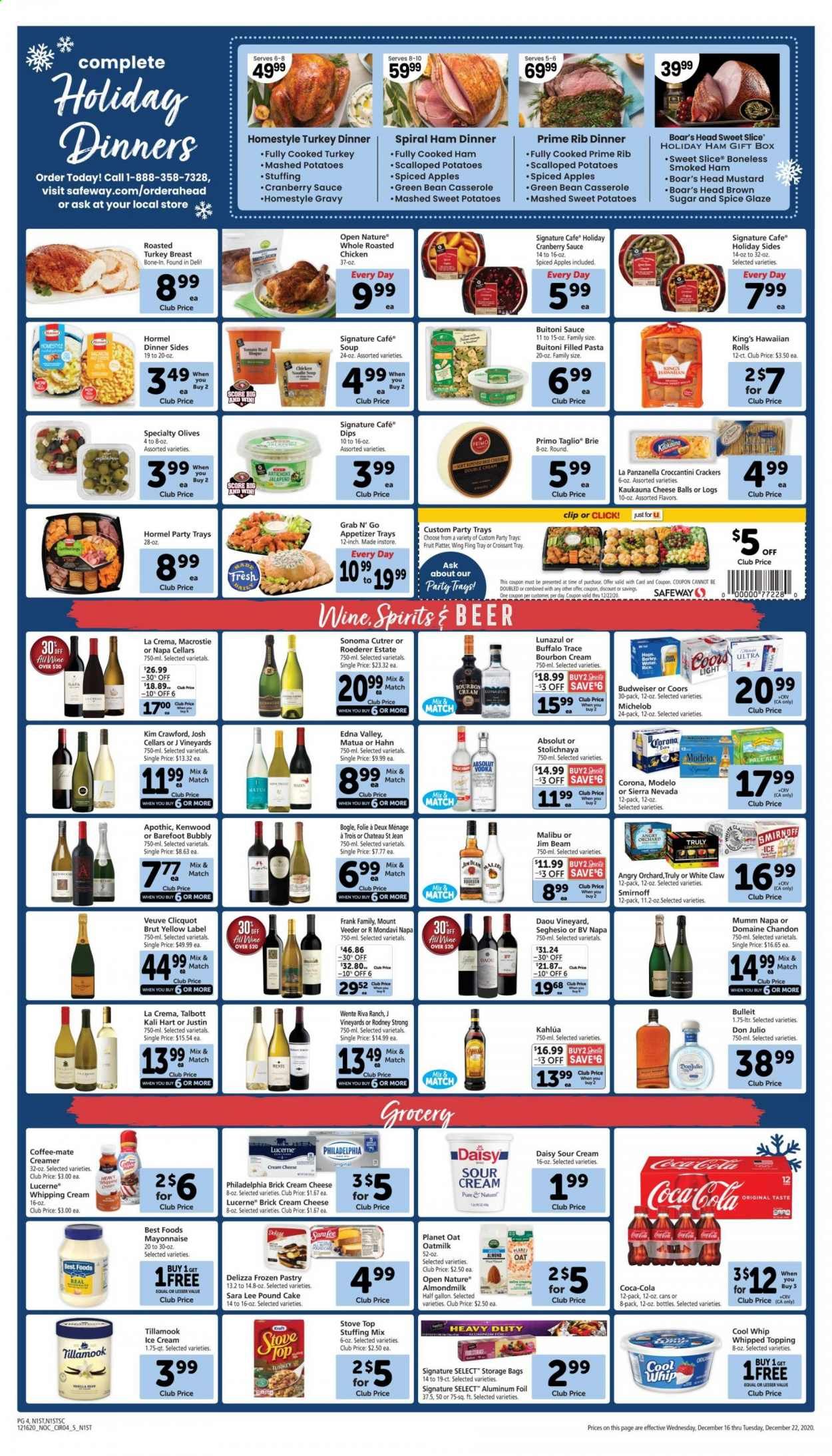 Safeway (AZ, CA, CO, HI, MD, NE, OR, VA, WA) Weekly Ad Flyer December 16 to December 22