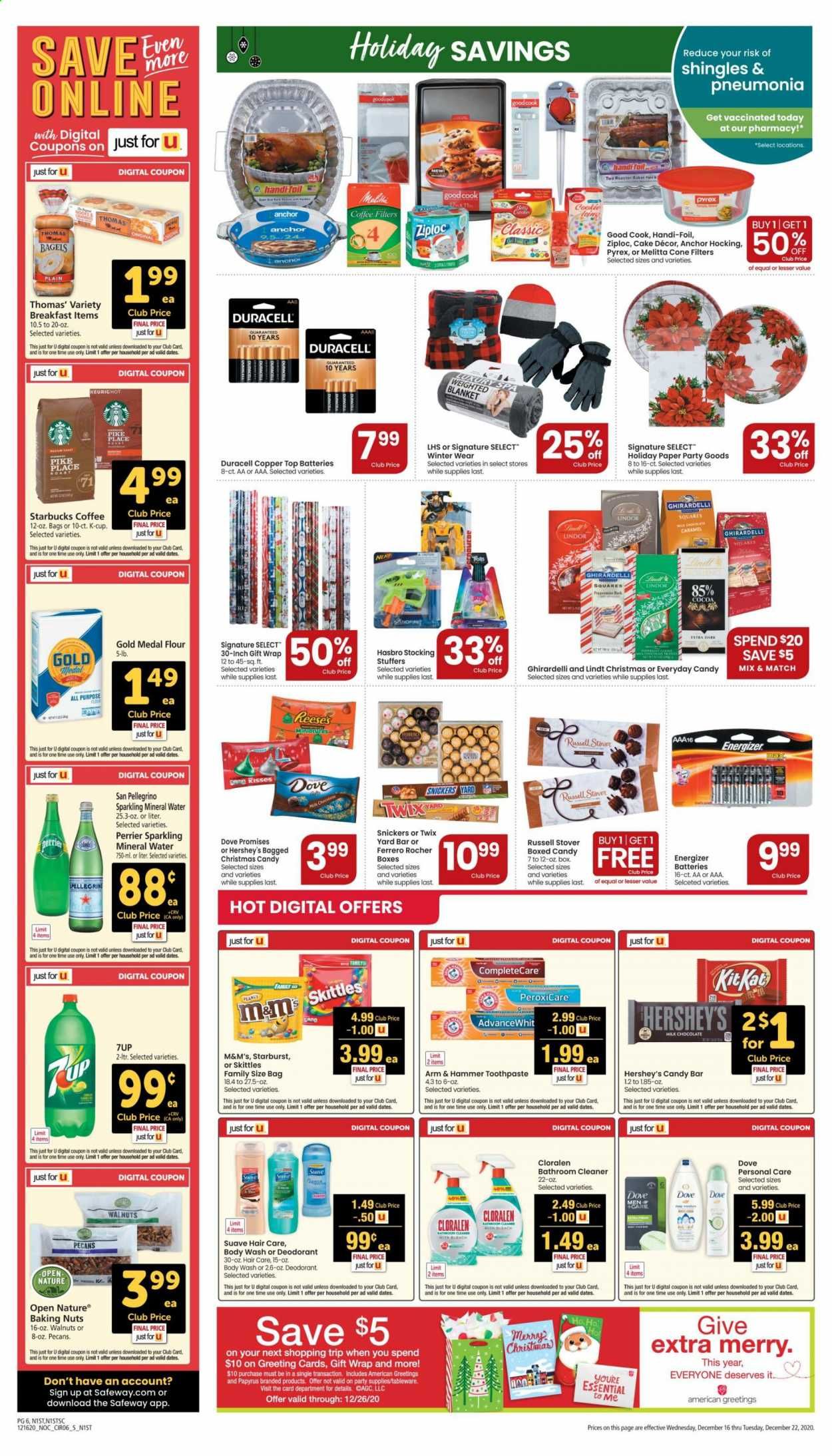 Safeway (AZ, CA, CO, HI, MD, NE, OR, VA, WA) Weekly Ad Flyer December 16 to December 22