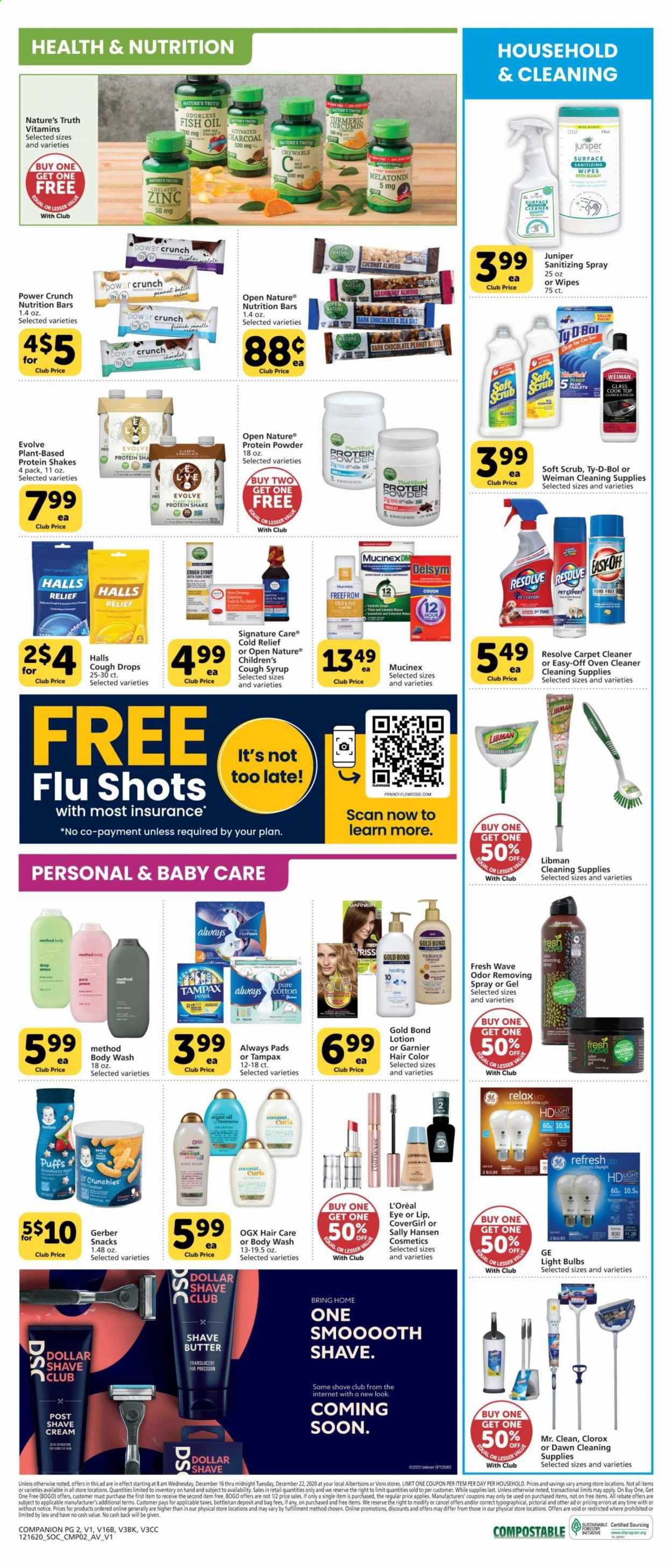 Vons (CA, NV) Weekly Ad Flyer December 16 to December 22
