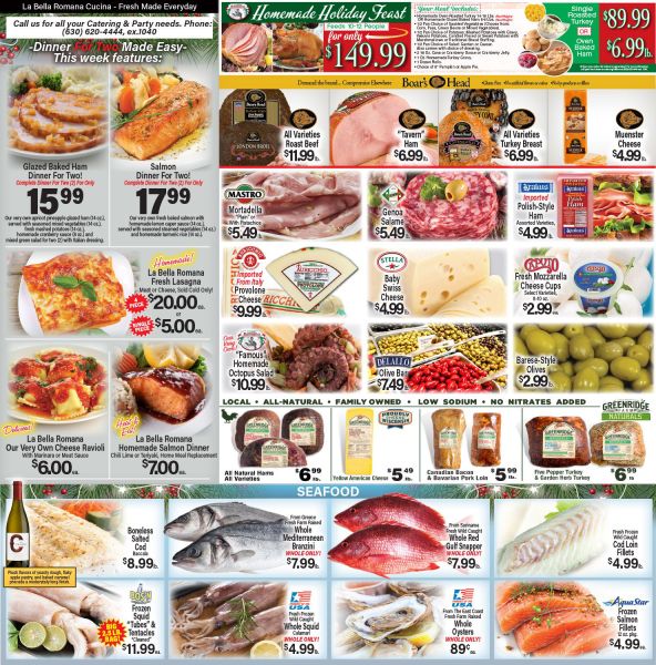 Angelo Caputo's Christmas Holiday Weekly Ad Flyer December 16 to December 29, 2020