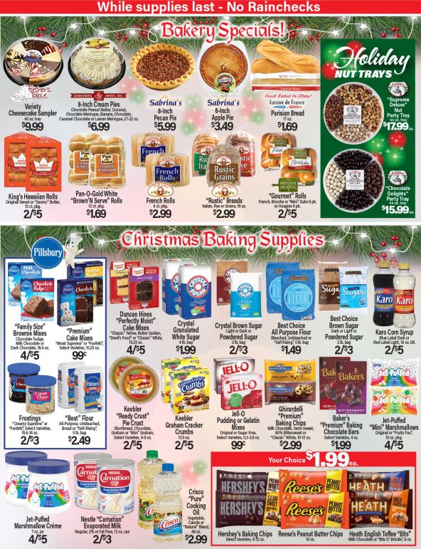 Angelo Caputo's Christmas Holiday Weekly Ad Flyer December 16 to December 29, 2020
