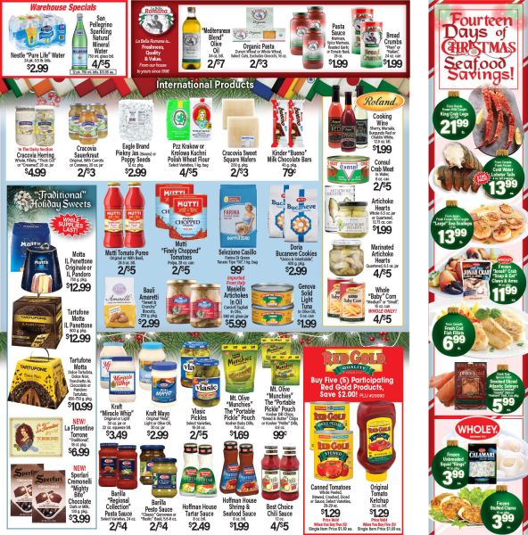 Angelo Caputo's Christmas Holiday Weekly Ad Flyer December 16 to December 29, 2020