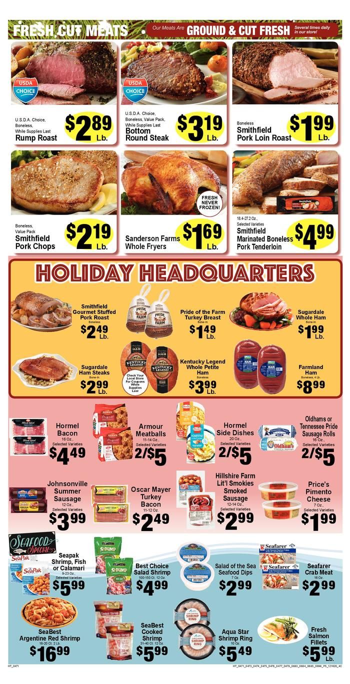 C&R Market Christmas Holiday Weekly Ad Flyer December 16 to December 24, 2020