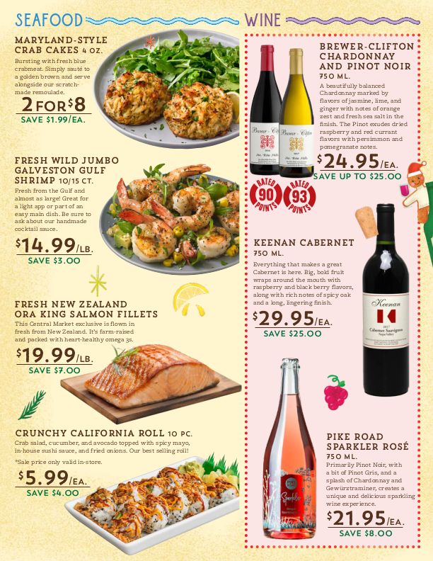 Central Market Christmas Holiday Weekly Ad Flyer December 16 to December 24, 2020