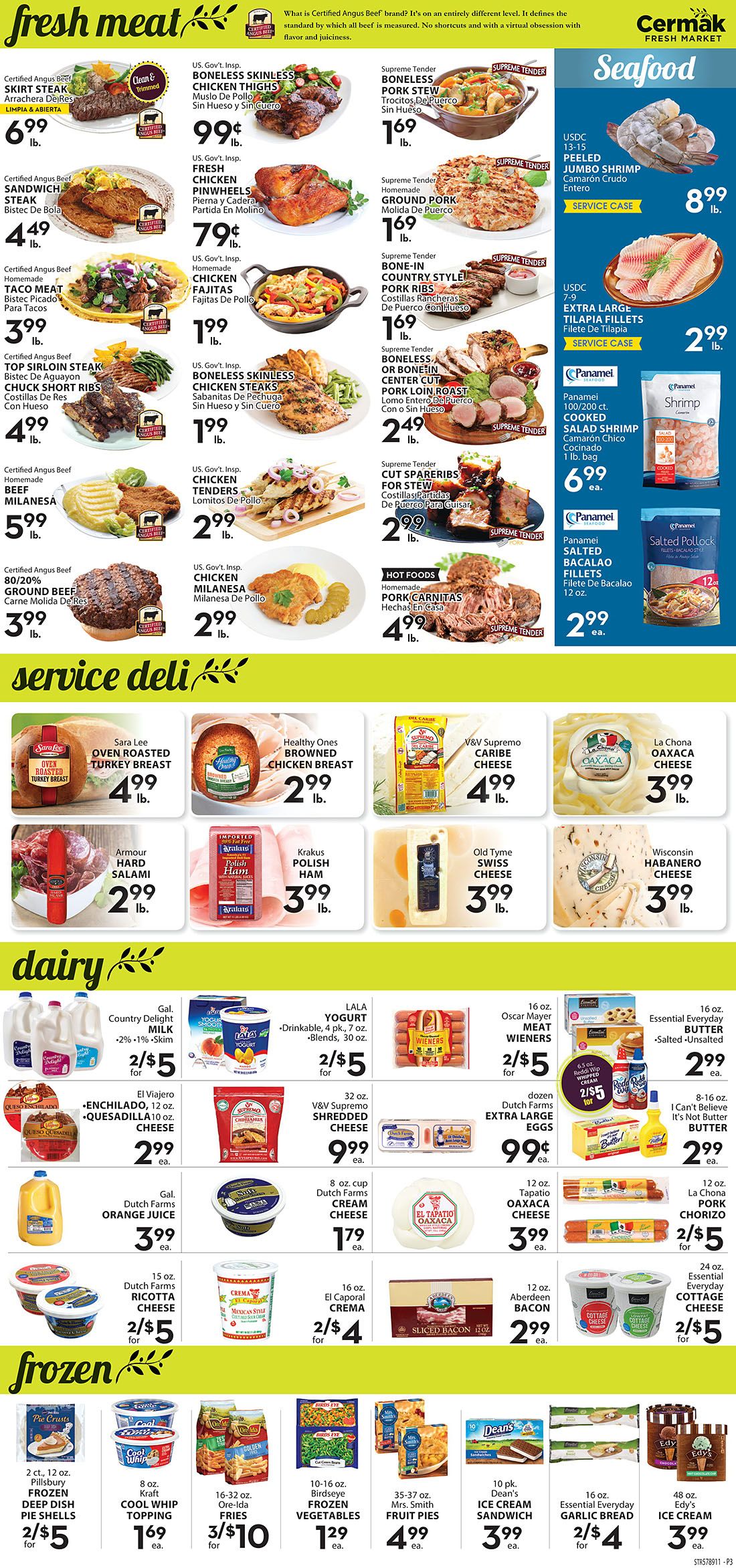 Cermak Fresh Market (IL) Christmas Holiday Weekly Ad Flyer December 16 to December 25, 2020