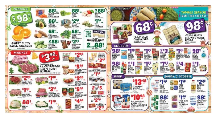 Elrod's Christmas Holiday Weekly Ad Flyer December 16 to December 29, 2020
