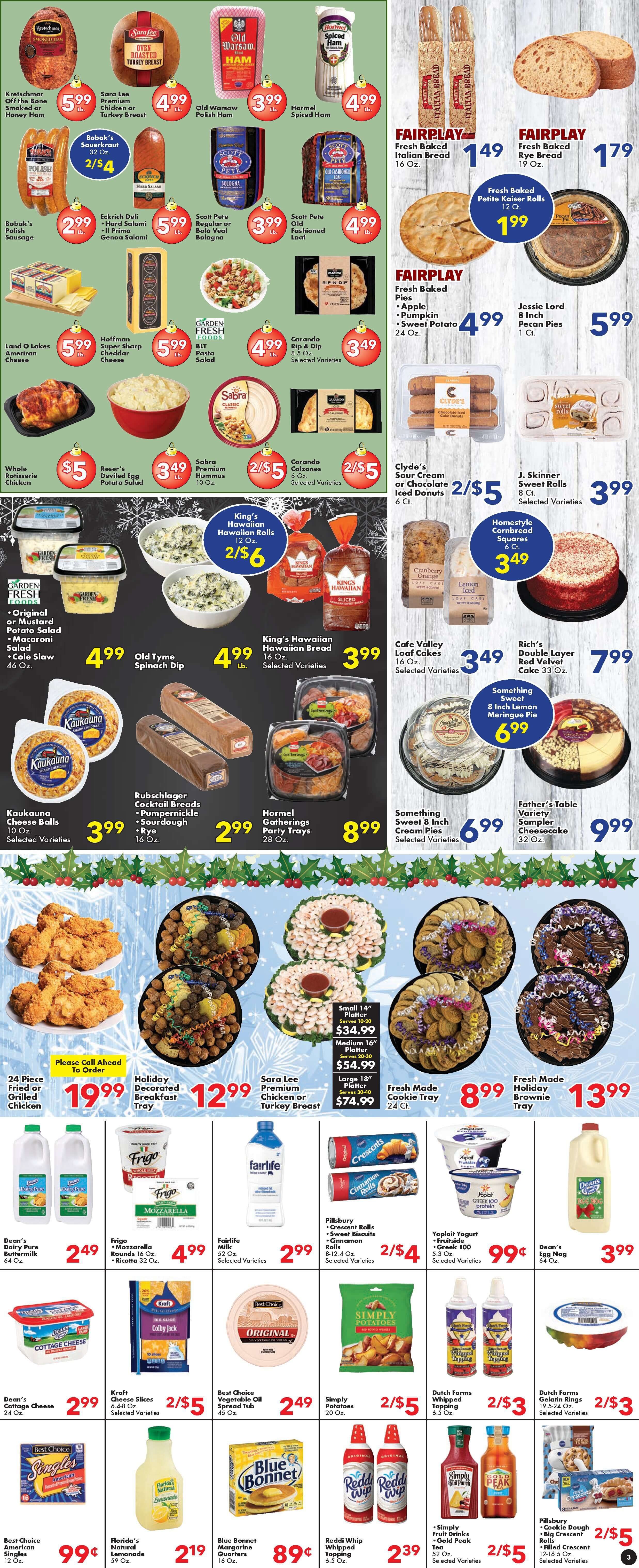 Fairplay Christmas Holiday Weekly Ad Flyer December 16 to December 25, 2020