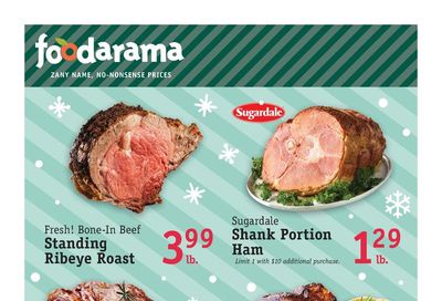 Foodarama Holiday Weekly Ad Flyer December 16 to December 22, 2020