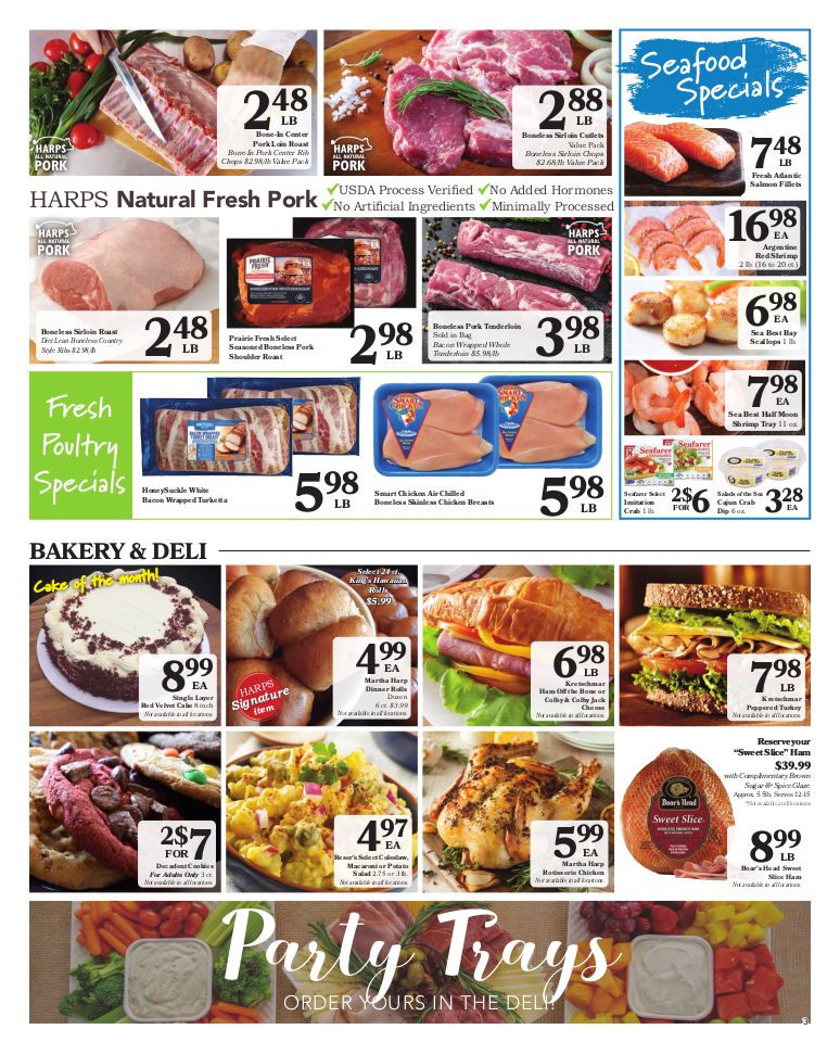 Harps Food Stores Christmas Holiday Weekly Ad Flyer December 16 to December 24, 2020