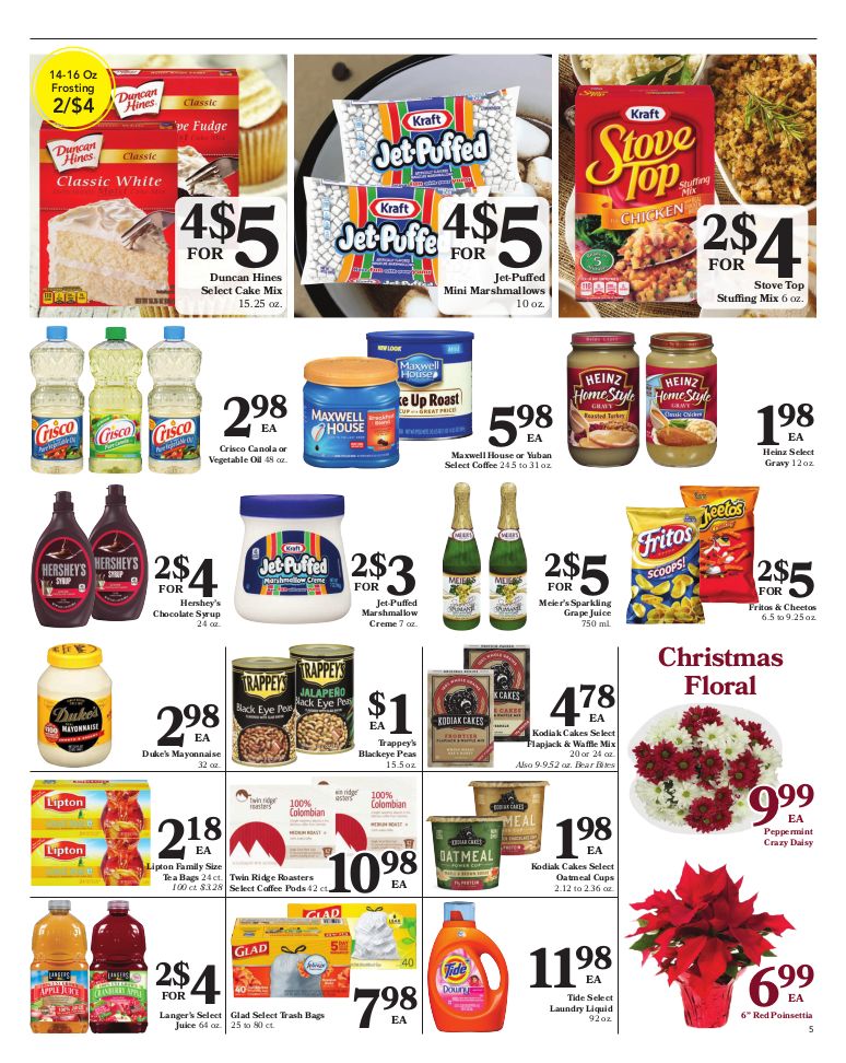 Harps Food Stores Christmas Holiday Weekly Ad Flyer December 16 to December 24, 2020