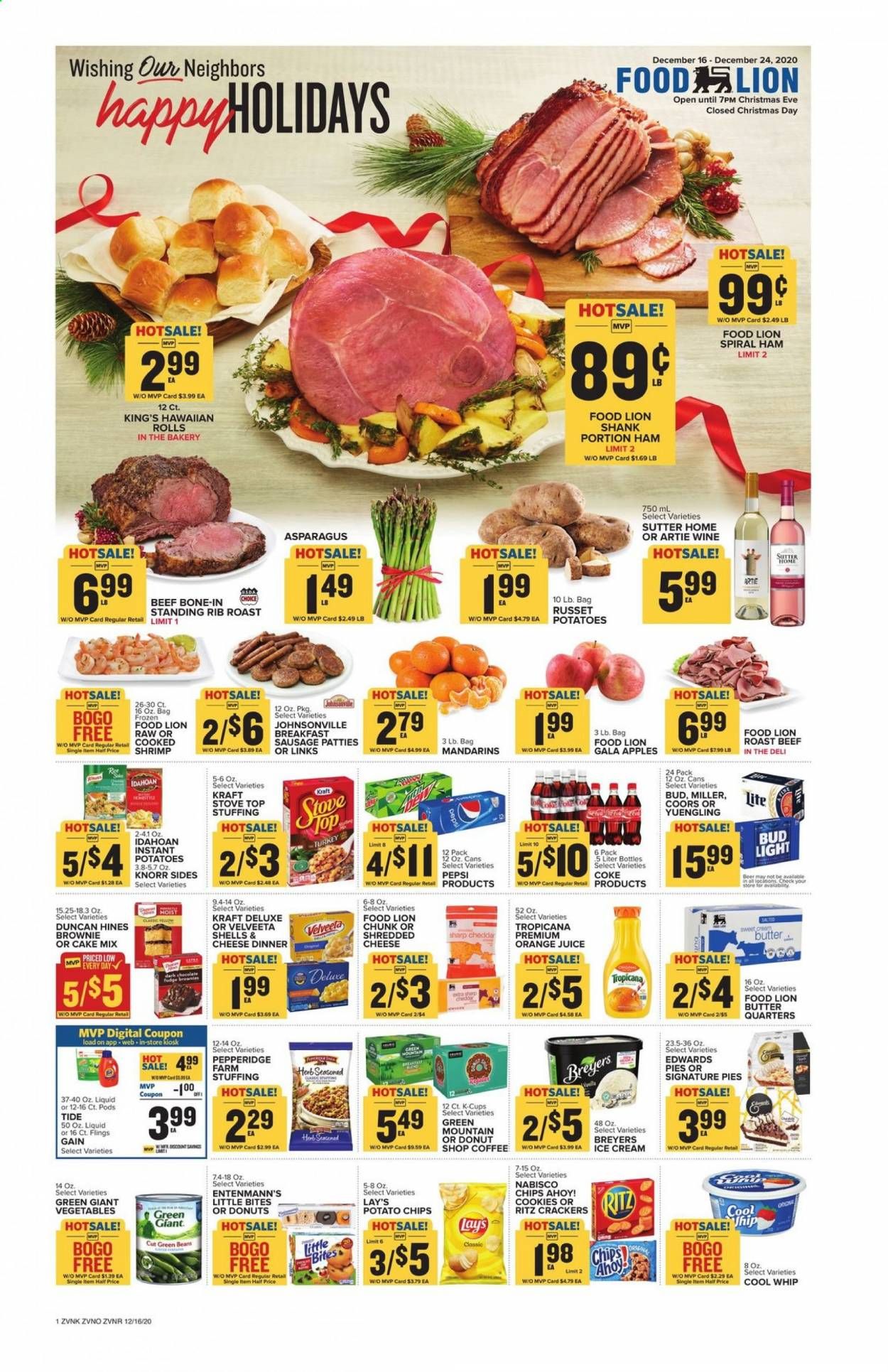 Food Lion (VA) Weekly Ad Flyer December 16 to December 24