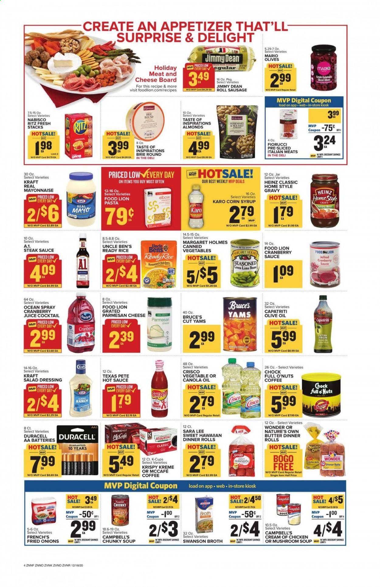 Food Lion (VA) Weekly Ad Flyer December 16 to December 24