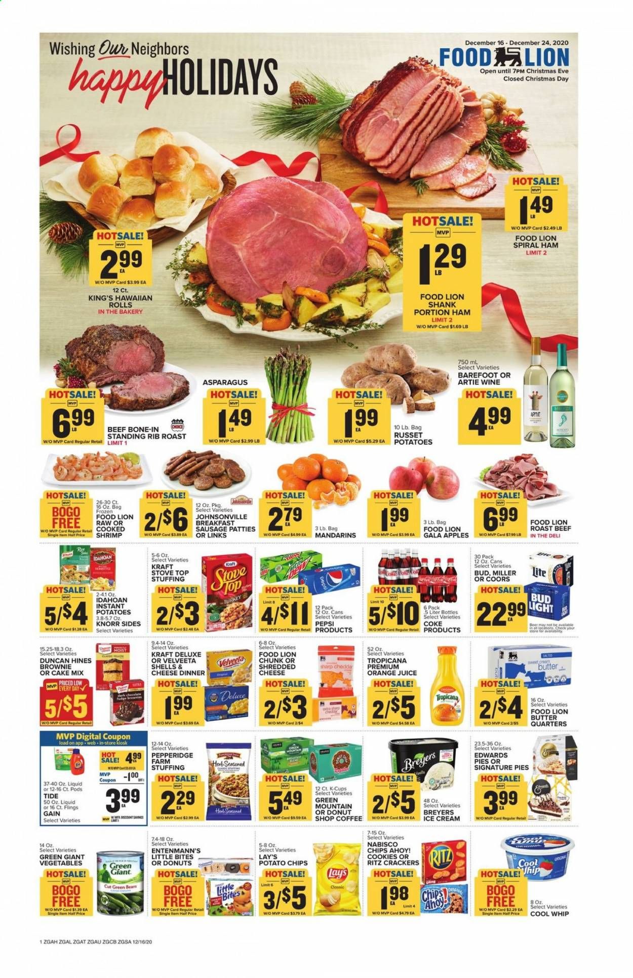 Food Lion (GA) Weekly Ad Flyer December 16 to December 24