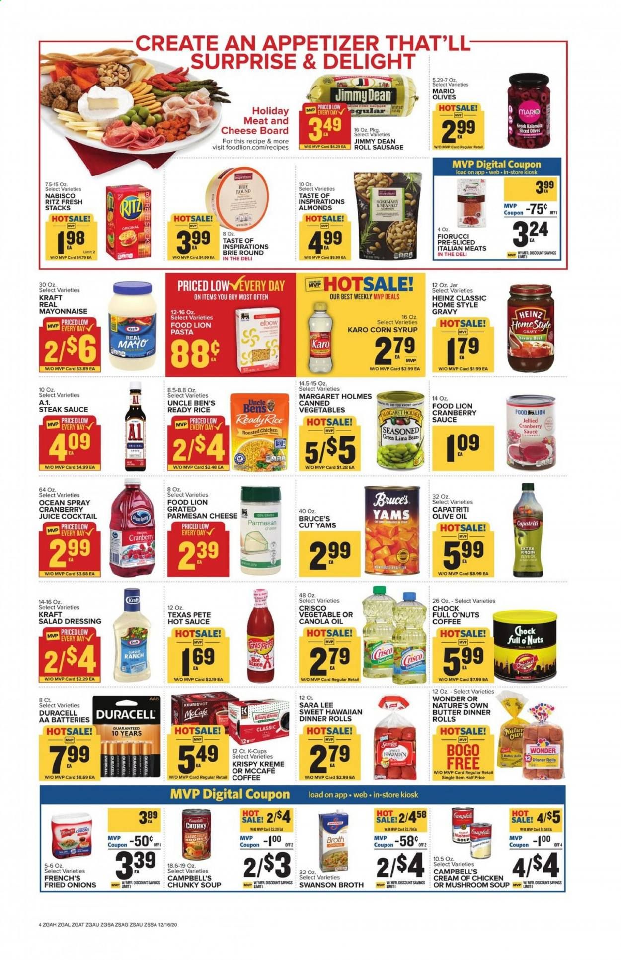 Food Lion (GA) Weekly Ad Flyer December 16 to December 24
