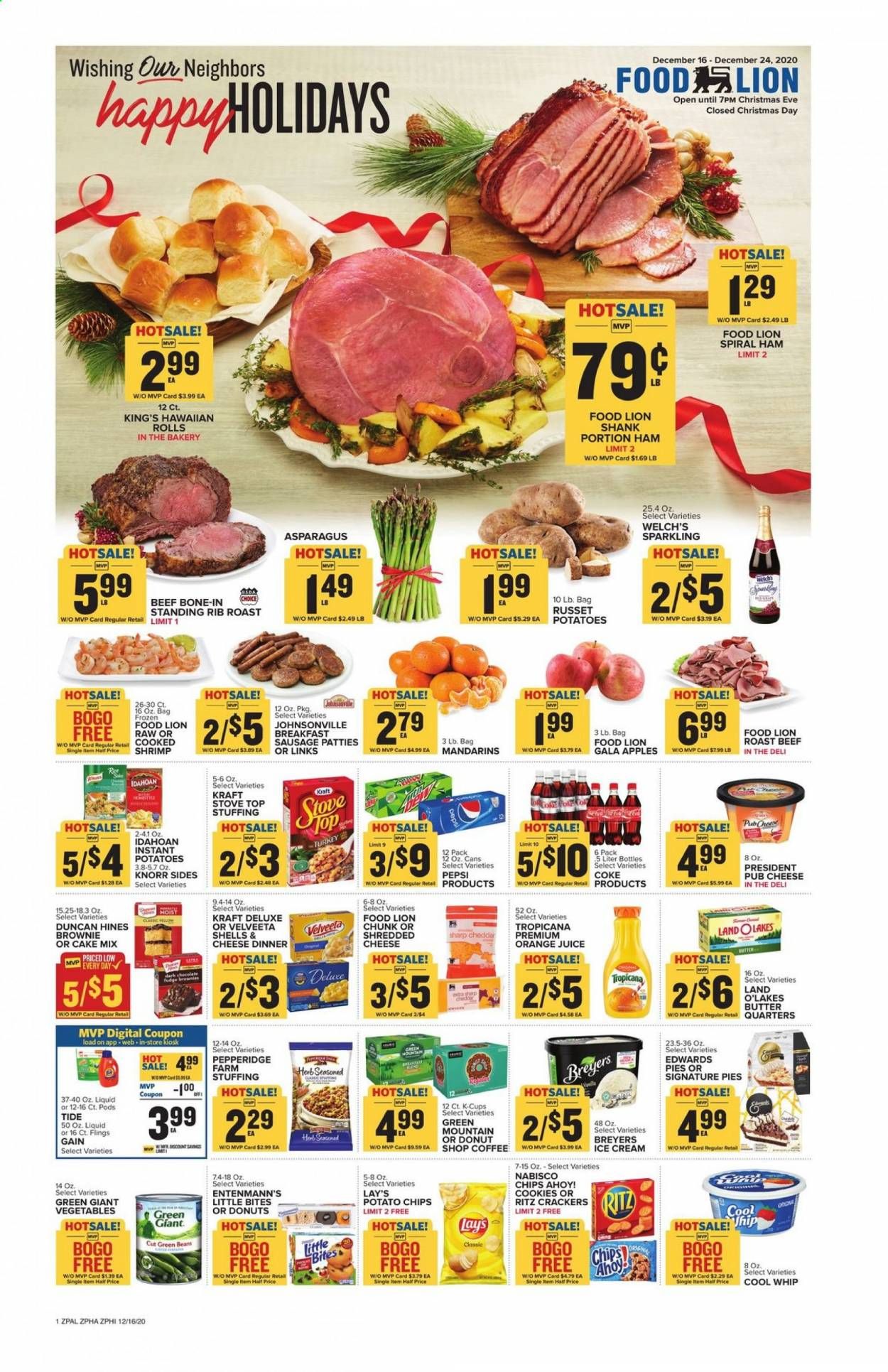 Food Lion (PA) Weekly Ad Flyer December 16 to December 24