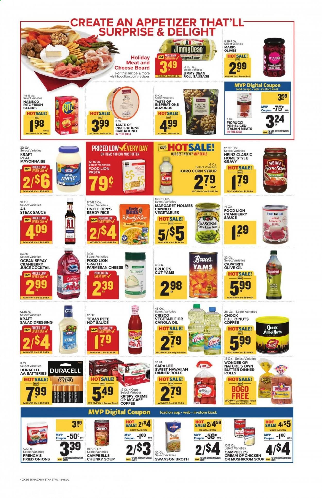 Food Lion (KY) Weekly Ad Flyer December 16 to December 24