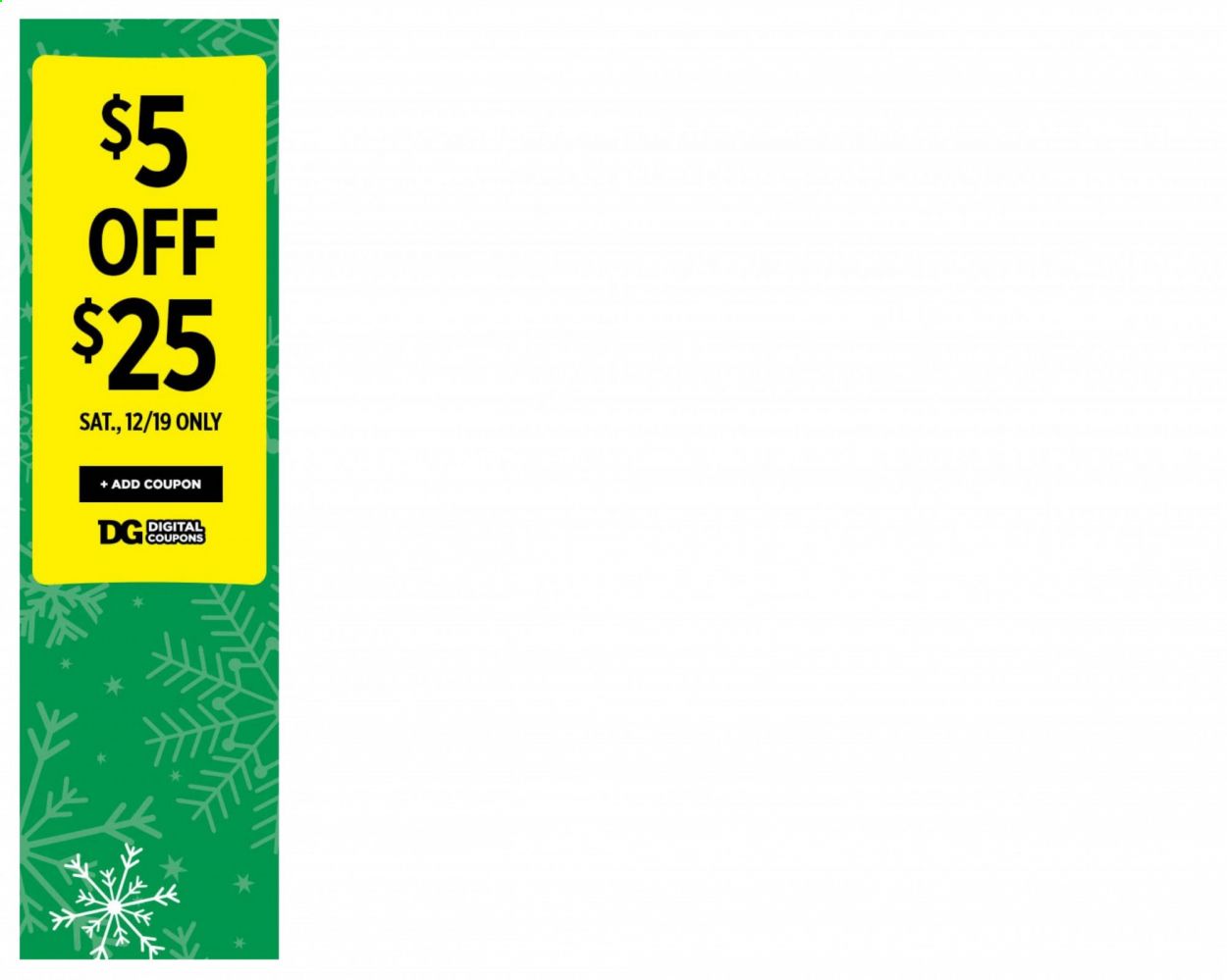 Dollar General (VA) Weekly Ad Flyer December 13 to December 19
