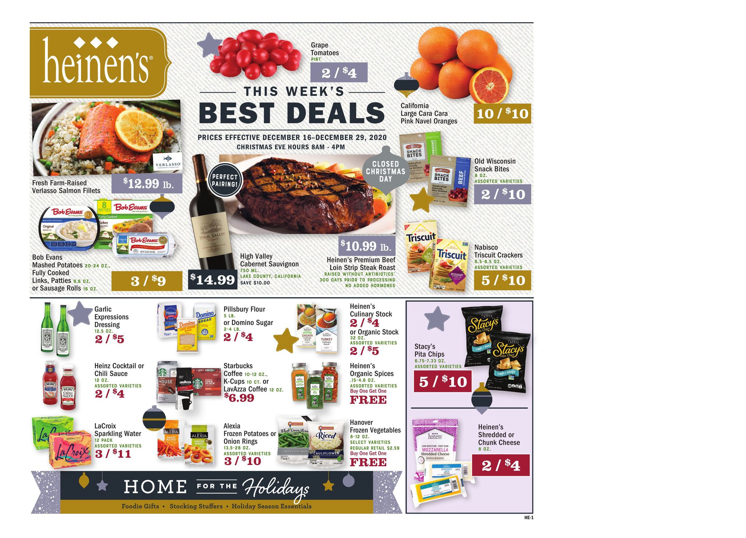 Heinen's Christmas Holiday Weekly Ad Flyer December 16 to December 29, 2020