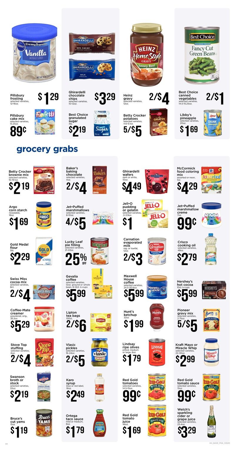 Hen House Christmas Holiday Weekly Ad Flyer December 16 to December 25, 2020