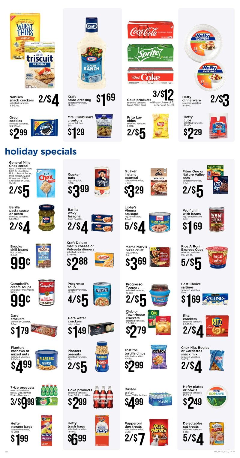 Hen House Christmas Holiday Weekly Ad Flyer December 16 to December 25, 2020