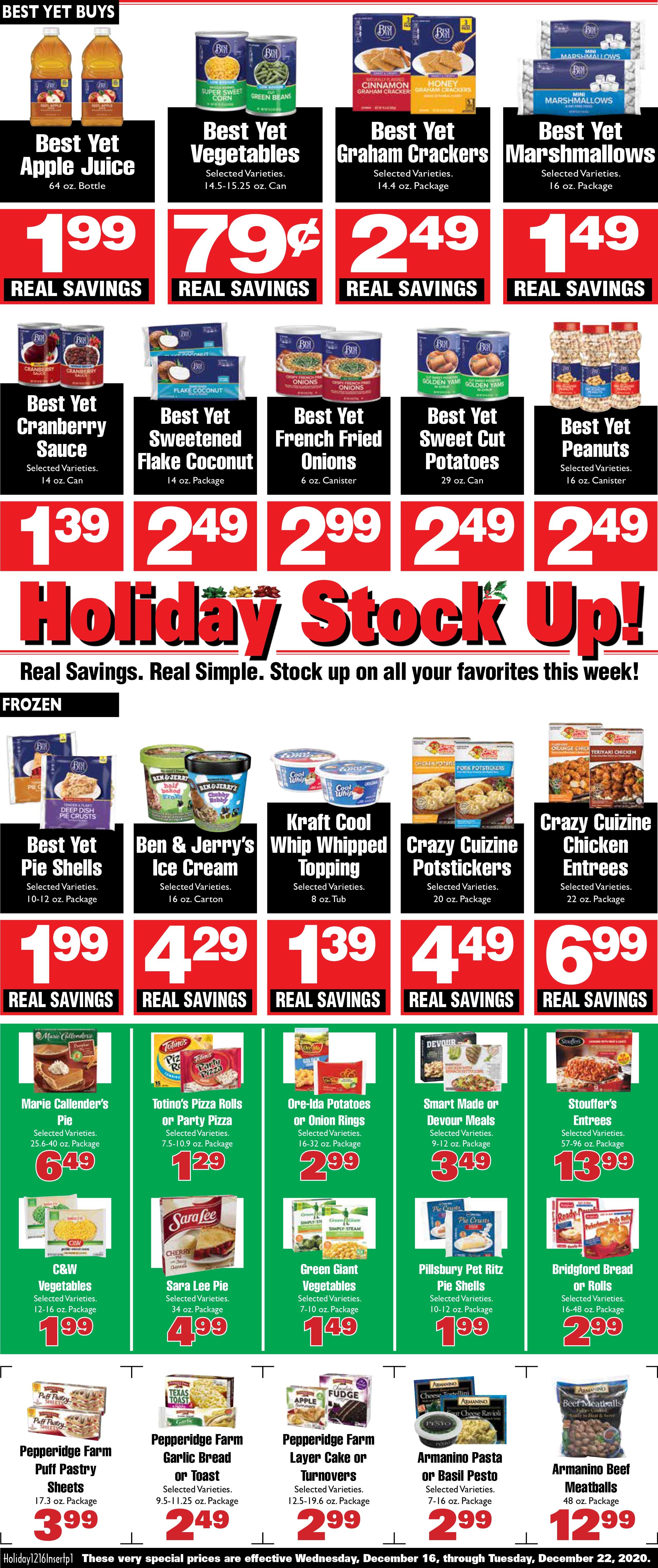 Holiday Market Holiday Weekly Ad Flyer December 16 to December 22, 2020