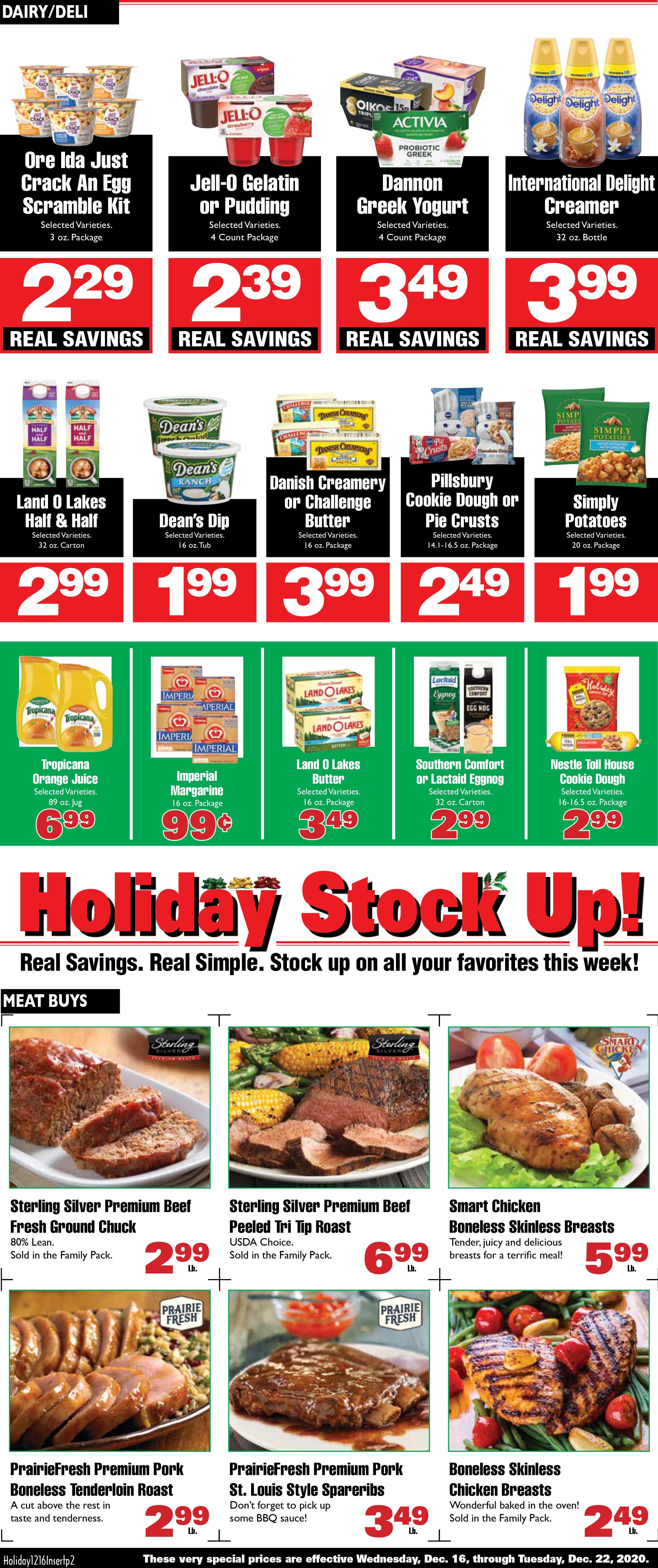 Holiday Market Holiday Weekly Ad Flyer December 16 to December 22, 2020