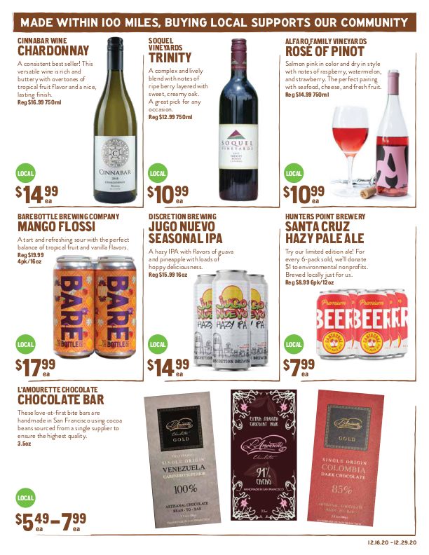 New Seasons Market (CA) Christmas Holiday Weekly Ad Flyer December 16 to December 29, 2020